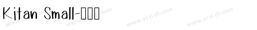 Kitan Small字体转换